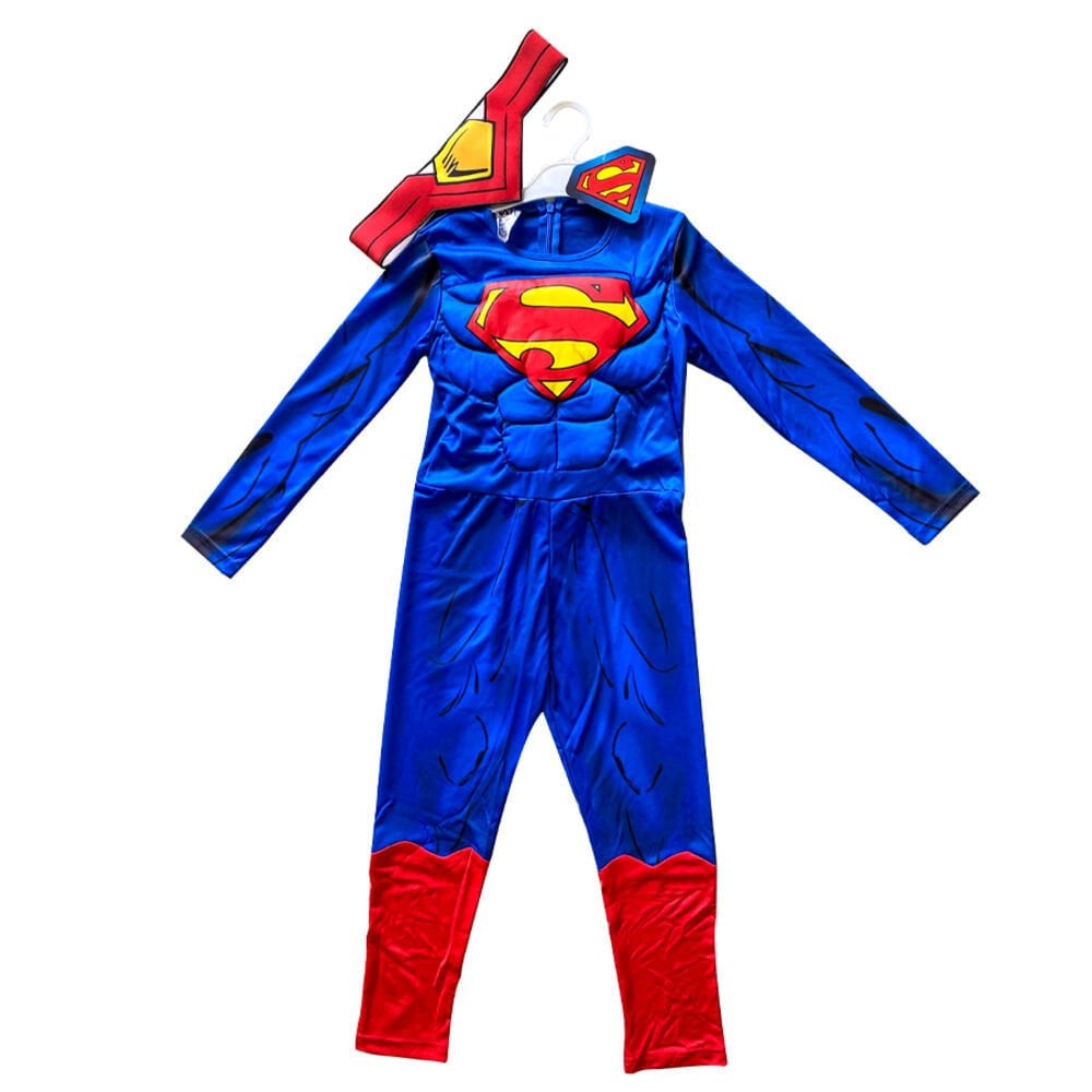 Superman Kaslı Kostüm 7-9