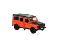 Die Cast Metal Çek Bırak Turuncu Jip