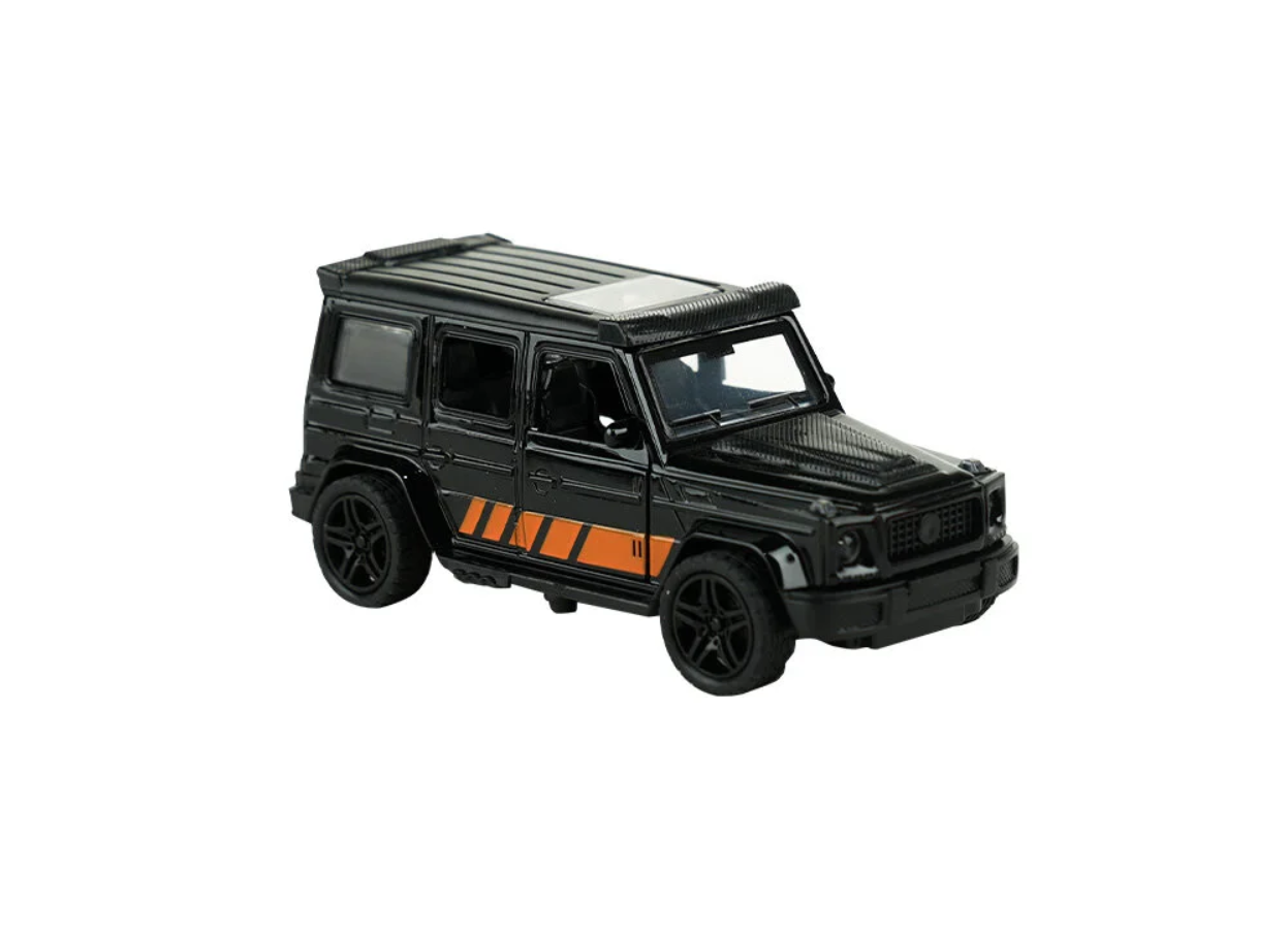 Die Cast Metal Çek Bırak Siyah Jip