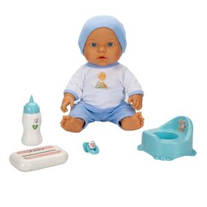 1030141 Sesli Bebelou Tuvalet Zamanı Bebek Seti 32 cm
