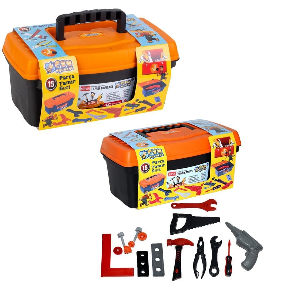 Can Oyuncak Süper Tamir Seti Çantası - 82321