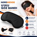 NORDMENDE Uyku Göz Bandı | Premium Işık Geçirmez Göz Maskesi