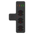 Yumurcak Shop Termal Akım Korumalı 3 Adet Soket,3 Adet USB ve 1 Adet Type-C Girişli 20w Priz Model 3397