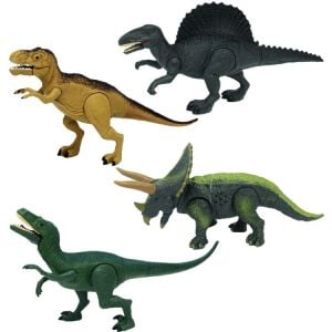 Sunman Sesli Işıklı Dinazor Figürü - 1  Adet Stokta Olan Gönderilir