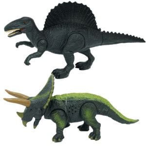 Sunman Sesli Işıklı Dinazor Figürü - 1  Adet Stokta Olan Gönderilir