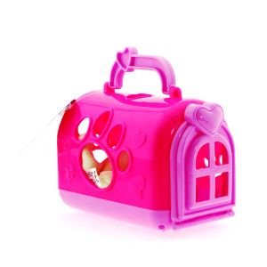 Taşıma Çantalı Peluş Sarı Yavru Kedi