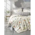 Cotton Box Minimal Tek Kişilik Nevresim Takımı Evo Gri