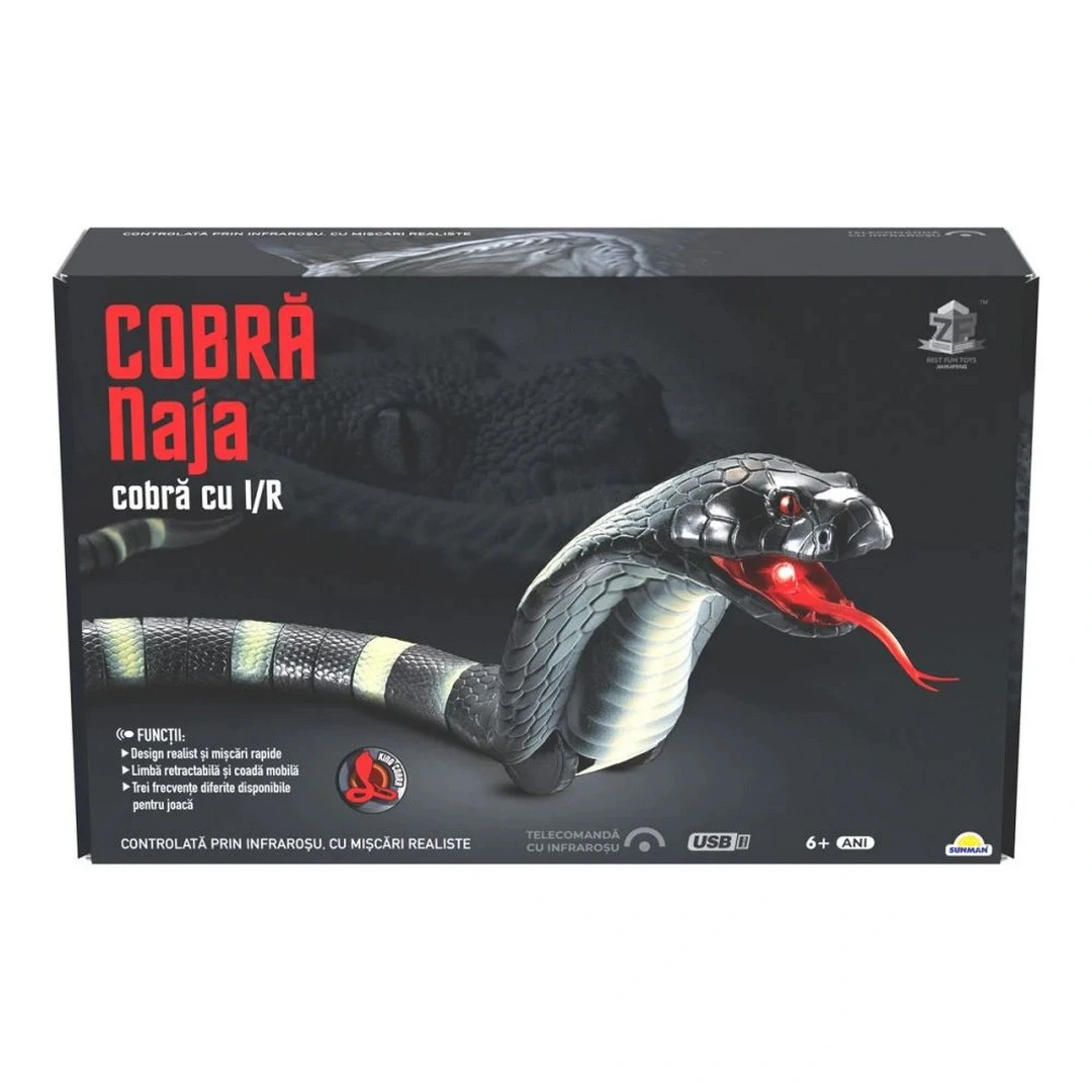 Oyuncak Işıklı Kobra Yılanı - S00091568