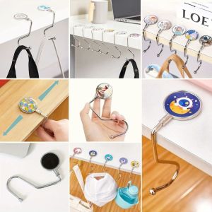 Masaya Takılabilen Çanta Askısı Çanta Tipi Pratik Metal Çanta Kanca - Stokta Olan Gönderilir