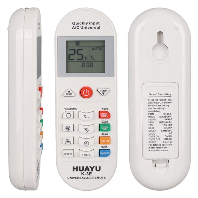 Huayu K-3E Universal A/C Akıllı Klima Kumandası