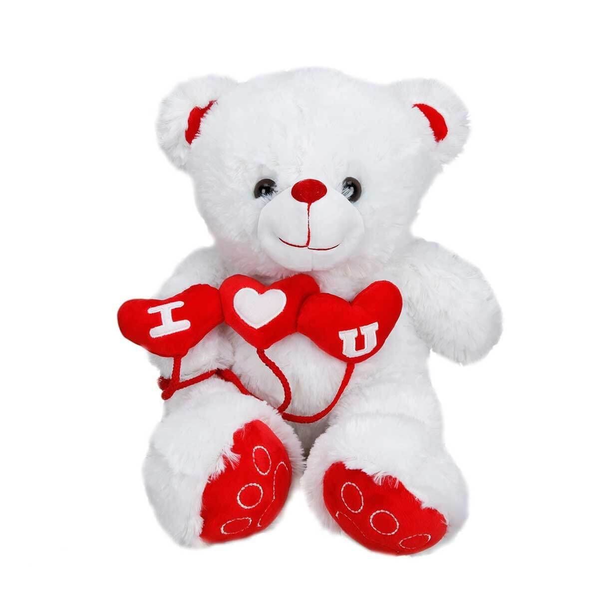 1514 3 Kalpli Peluş Ayı 38 cm