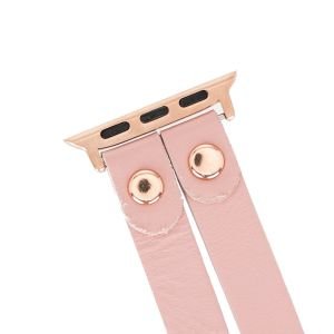 Apple Watch Uyumlu Deri Kordon Ely Double Tour NU2