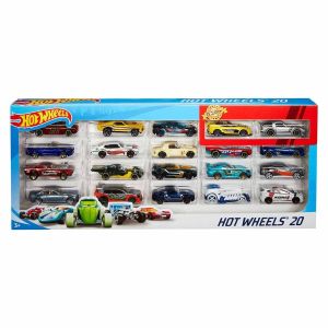 H7045 Hot Wheels 20'li Araba Seti-Karışık Asorti