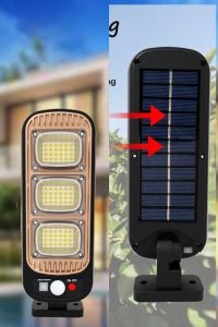 Sensörlü Güneş Enerjisi İle Şarj Olabilen Duvara Monte Solar Aydınlatma  GL-84069