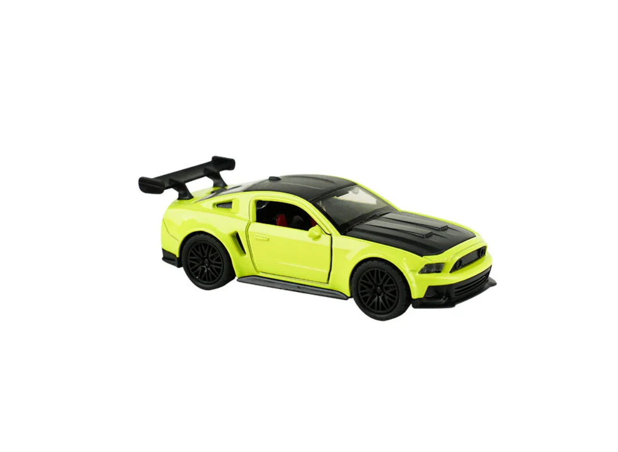 Die Cast Metal Çek Bırak Yeşil Spor Araba