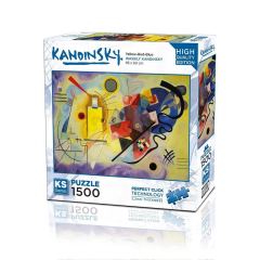 Ks Games Yellow Red Blue Puzzle 1500 Parça 22033
