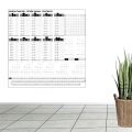 Çarpım Tablosu Ezberleme Manyetik Duvar Stickerı 105 x 100 cm