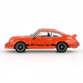 Mini GT 1/64 Porsche 911 Carrera RS 2.7 Tangerine with Black Livery MGT01142