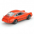 Mini GT 1/64 Porsche 911 Carrera RS 2.7 Tangerine with Black Livery MGT01142
