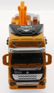 Die Cast Çek Bırak Sarı Kepçe