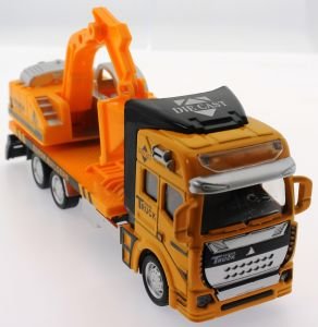 Die Cast Çek Bırak Sarı Kepçe
