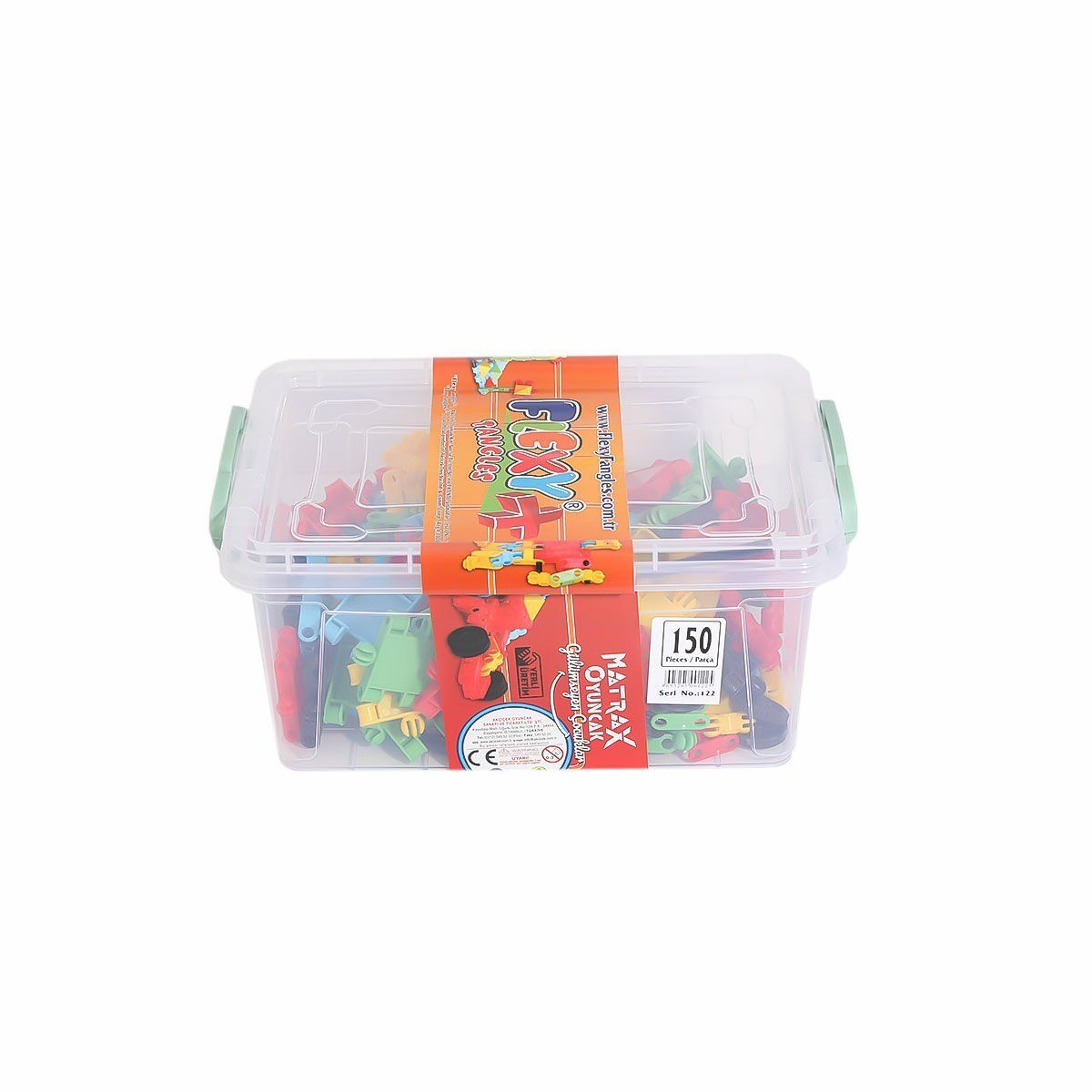 1225 Flexy Tangles Bloklar 150 Parça 