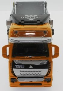 Die Cast Çek Bırak Sarı Kamyon