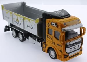 Die Cast Çek Bırak Sarı Kamyon