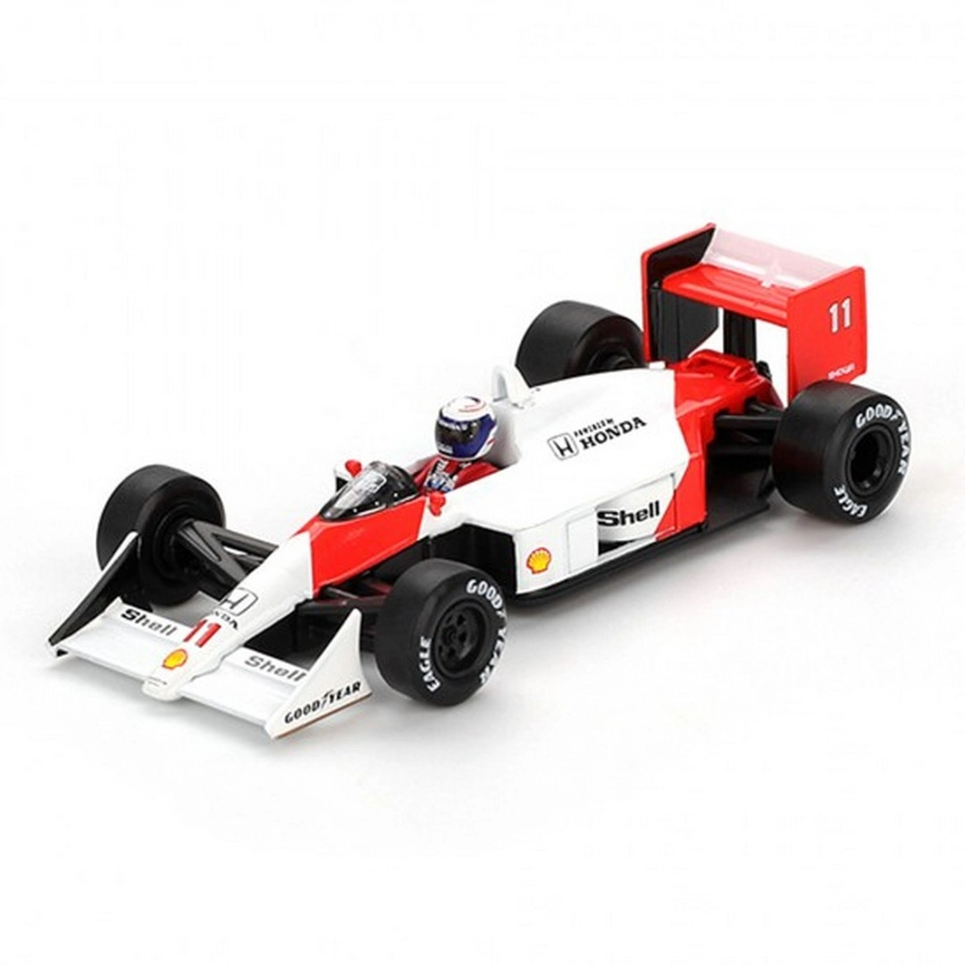 Mini GT 1/64 McLaren MP4/4 #11 Alain Prost 1988 Japanese Grand Prix 2nd Place