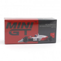 Mini GT 1/64 McLaren MP4/4 #11 Alain Prost 1988 Japanese Grand Prix 2nd Place