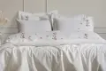 Şaheser Home Collection Nakışlı Çift Kişilik Nevresim Takımı Amber