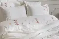 Şaheser Home Collection Nakışlı Çift Kişilik Nevresim Takımı Amber