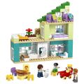 10470 Lego Duplo 3ü1 arada Figürlü Modern Aile Evi 166 parça +2 yaş