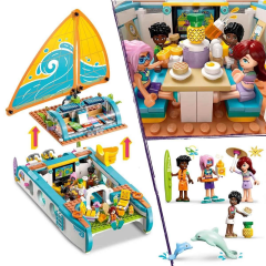 LEGO Friends Gezi Teknesi Macerası 42664