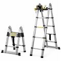 Sunup SN-29682 3.2+3.2 Metre Teleskopik Merdiven Karavan & Tekne Katlanır Alüminyum