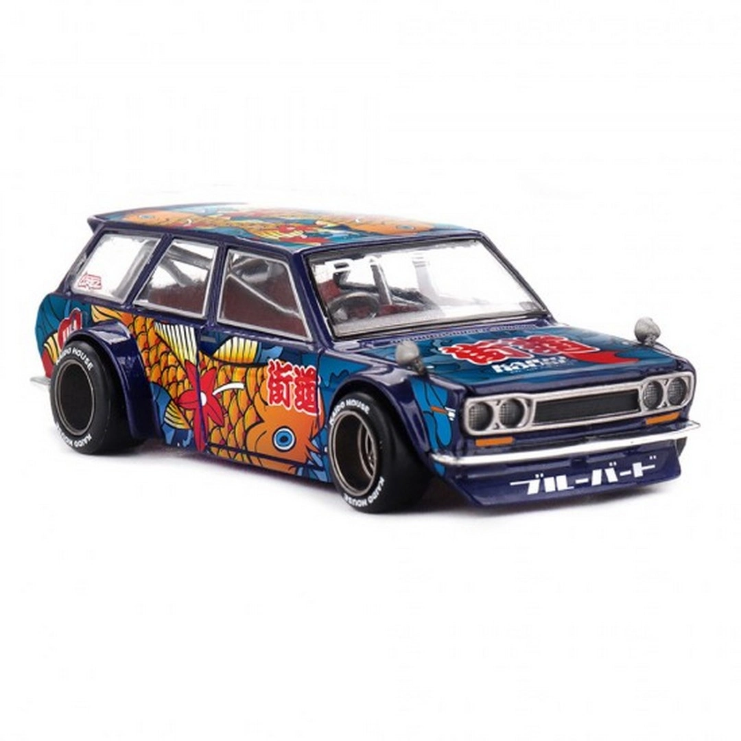 Mini GT X KaidoHouse 1/64 Datsun KAIDO 510 Wagon Koi Wagon V1