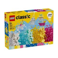 11040 Lego Classic  Sihirli Saydam Kutu 340 parça +5 yaş