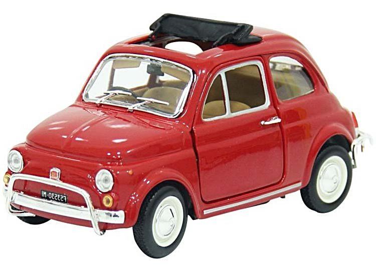 Bburago 1:24 Fiat 500L 1968 Model Araba