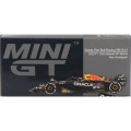 Mini GT 1/64 Oracle Red Bull Racing RB19 #1 Max Verstappen 2023 F1 2023 Bahrain GP Winner