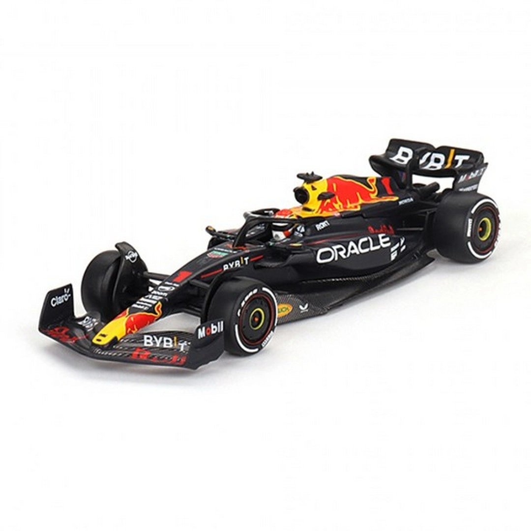 Mini GT 1/64 Oracle Red Bull Racing RB19 #1 Max Verstappen 2023 F1 2023 Bahrain GP Winner