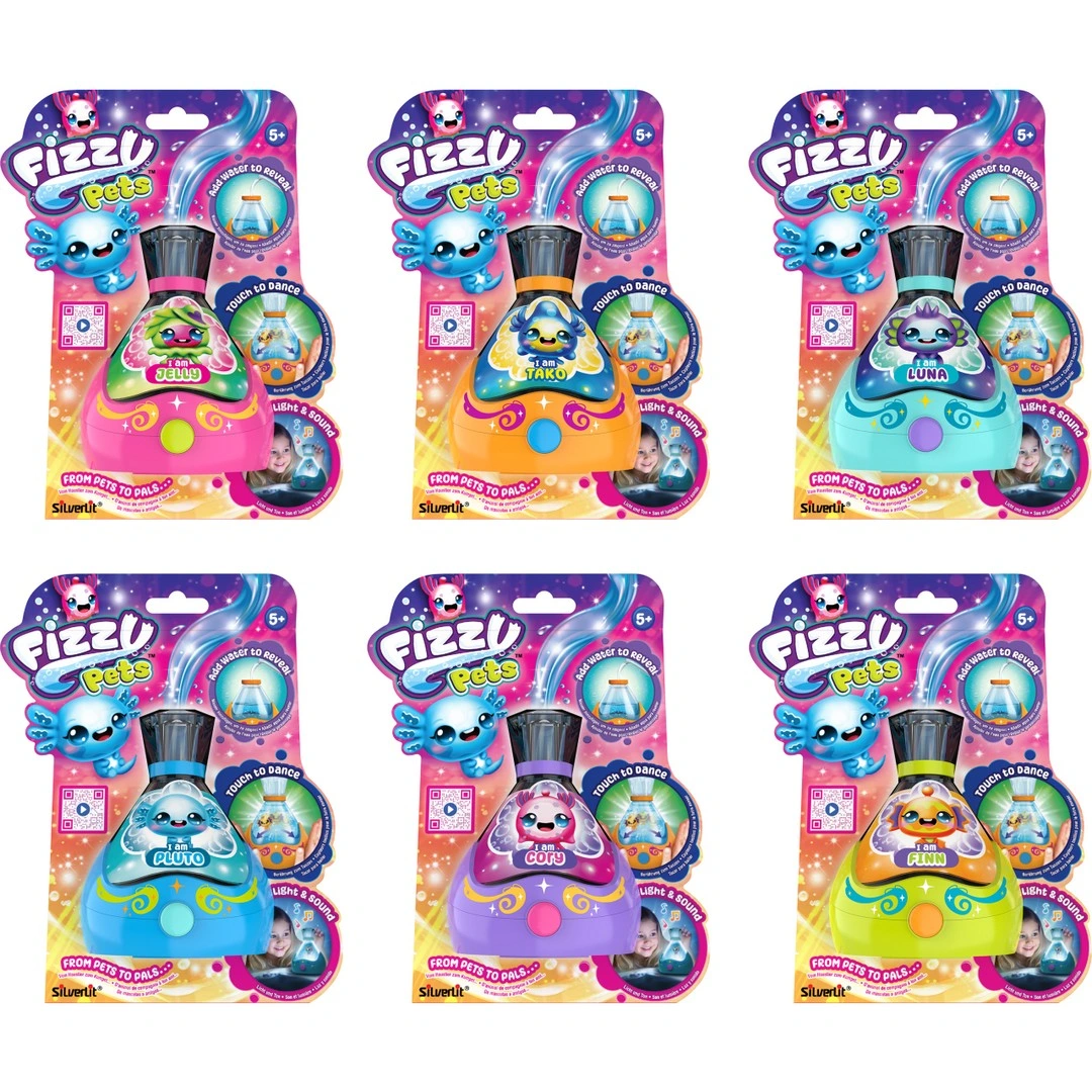 Oyun Arkadaşı ve Gece Lambası Fizzy Pets SIL/89090 - 1 Adet Stokta Olan Gönderilir
