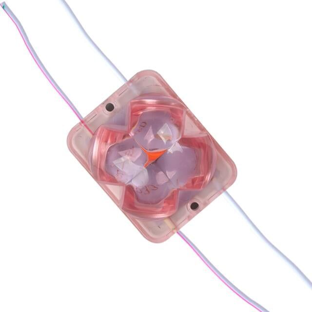 Powermaster PM-14724 12 Volt 2 Watt Pembe Sabit 4333-3030 Modül Led 43x33x28mm
