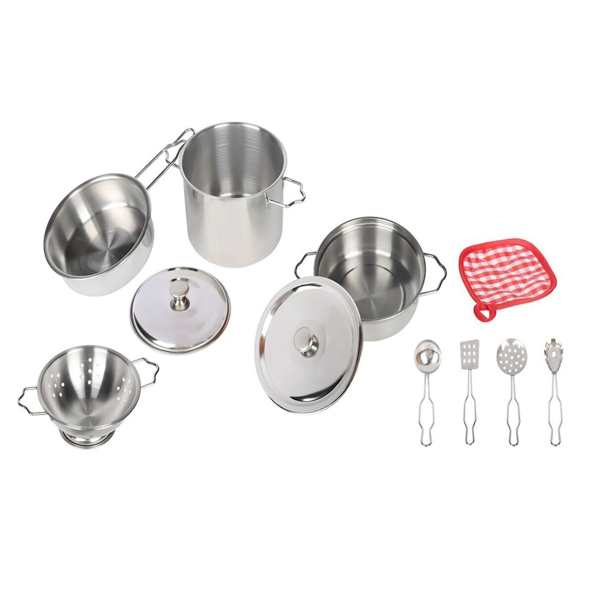 ATF-3815-1A 11 PARÇA ÇELİK TENCERE TAVA SET