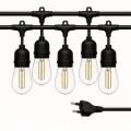 Ledx KB00001 5'li E27 Duy Sıralı 5 Metre Lamba Kablosu (5 Adet Duy İçerir)