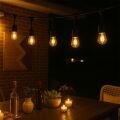 Ledx KB00001 5'li E27 Duy Sıralı 5 Metre Lamba Kablosu (5 Adet Duy İçerir)