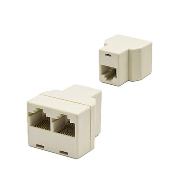Powermaster PM-3374 RJ45 1 Dişi / 2 Dişi Ethernet Dağıtıcı Çevirici 8P8C