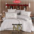 Hobby Poplin Pike Takımı Tek  Kişilik Velura Taş
