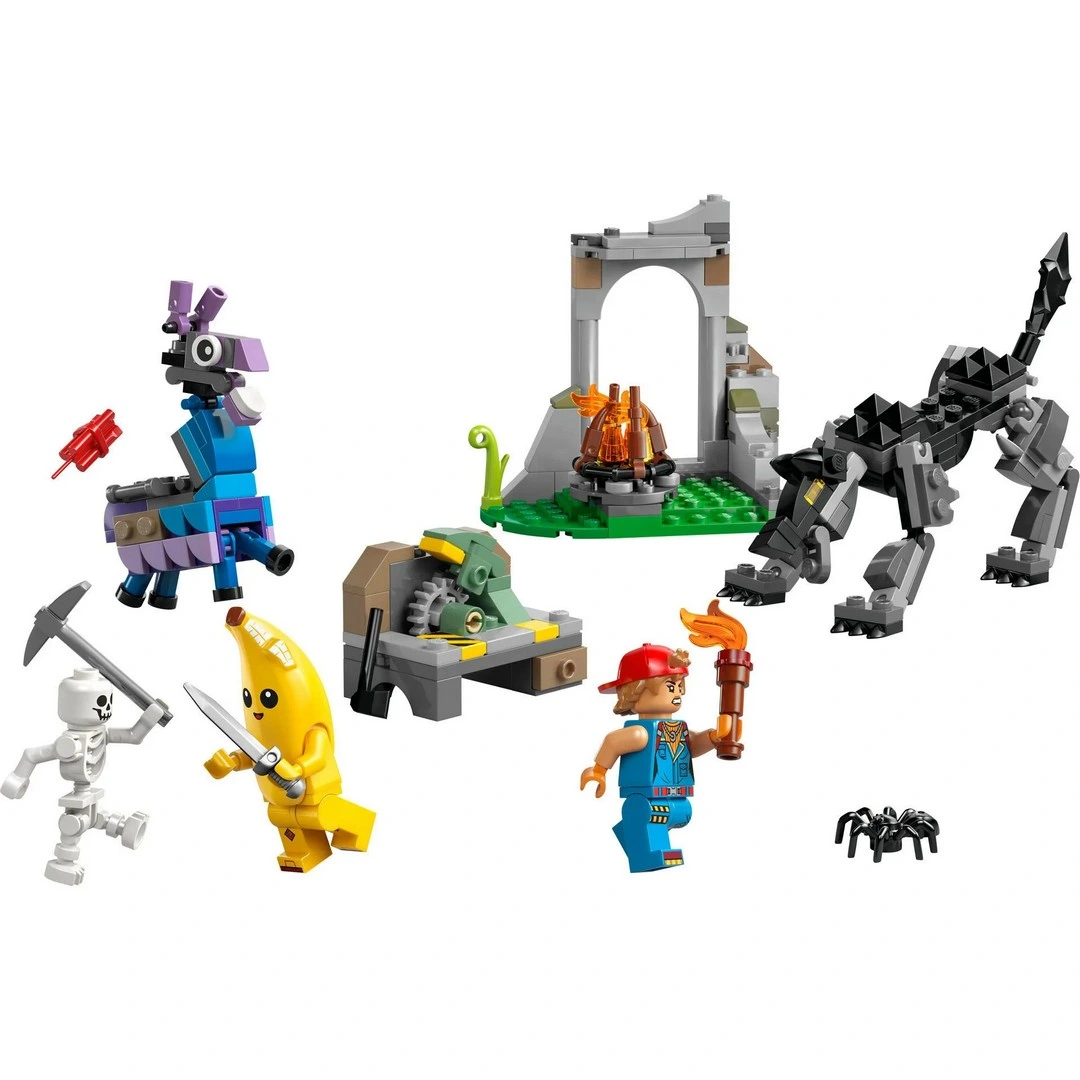 LEGO Fortnite Muzaffer ve Tamirci Çırağı'nın Kampı Video Oyunu Yapım Seti