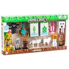 Minecraft 3D Figür Toppeez 12'li Delüks Set