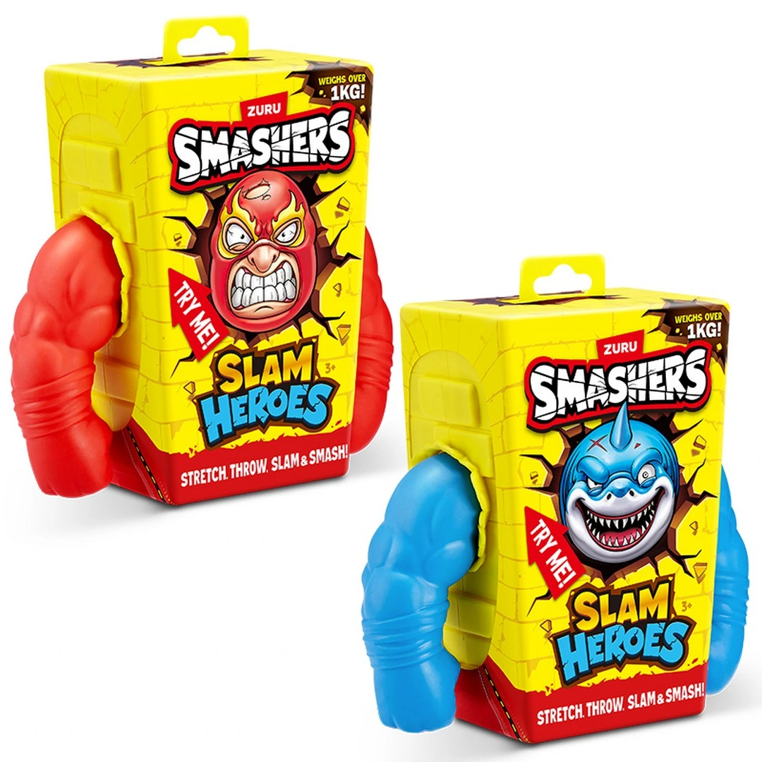 Smashers Slam Heroes Esneyen Figür GIO-MHR12000 - 1  Adet Fiyatıdır